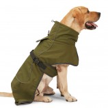 Waterproof Reflective Dog Jacket with Leash Access