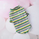 Cotton Rainbow Hoodie for Small Dogs