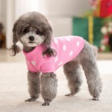Striped Knit Pullover for Dogs
