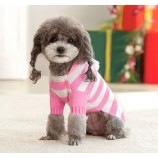 Holiday Knit Sweater for Pets with Hoodie