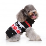 Reindeer Pattern Dog Fall Pullover