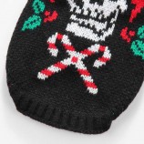 Halloween Skull Sweater for Dogs – Edgy Holiday Knitwear