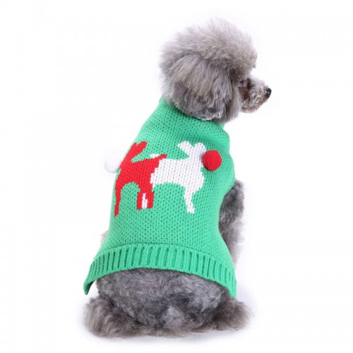 Holiday Reindeer Sweater for Dogs