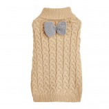 Braided Pattern Pet Sweaters