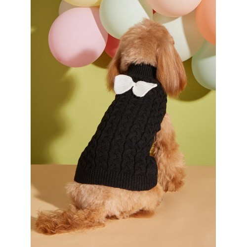 Dog Sweaters with Bow